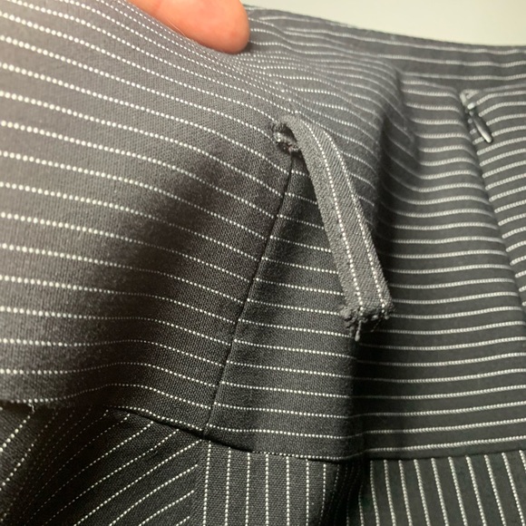 Stretch Pen-striped Pencil Skirt 26” Size Small - Picture 6 of 6